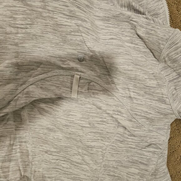 Lululemon Define Jacket Wee Are From Space Ice Grey Alpine White – Size 4 - Picture 3 of 3